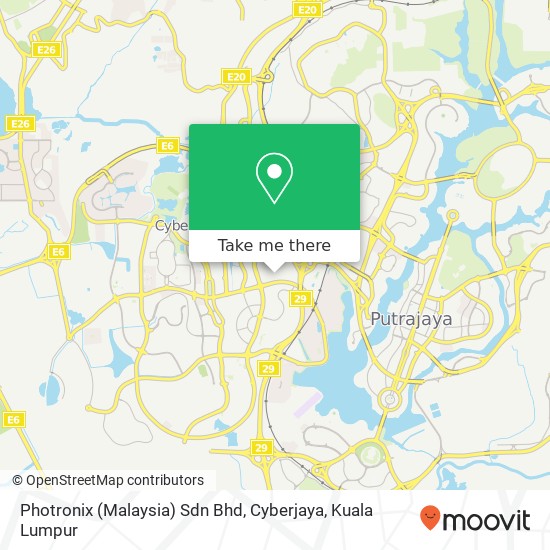 Photronix (Malaysia) Sdn Bhd, Cyberjaya map