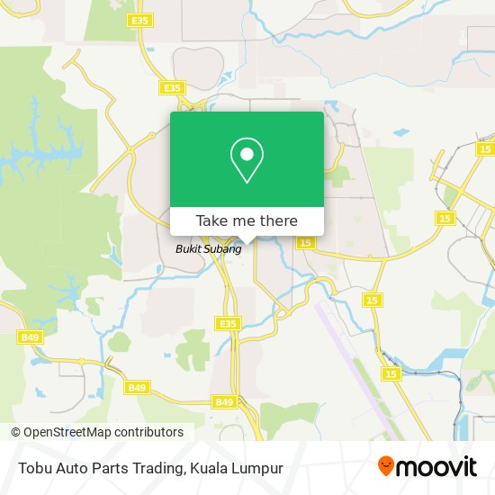 Tobu Auto Parts Trading map