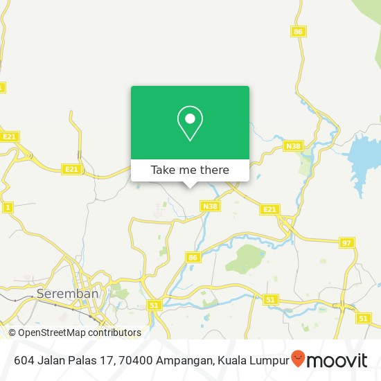 604 Jalan Palas 17, 70400 Ampangan map