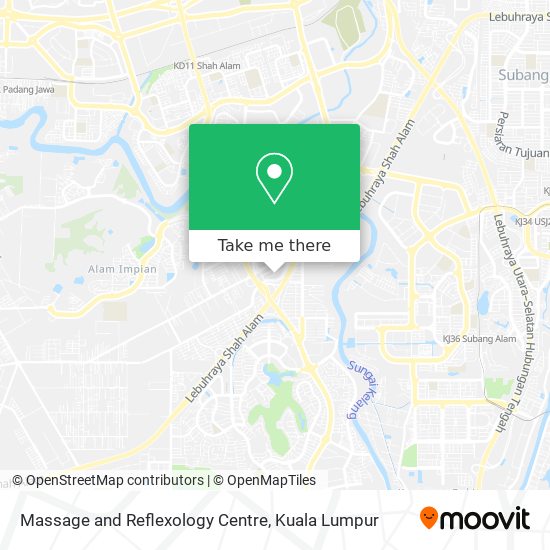 Massage and Reflexology Centre map