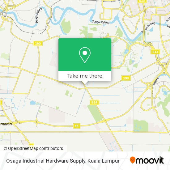Osaga Industrial Hardware Supply map