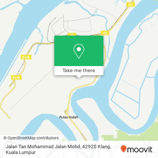 Peta Jalan Tan Mohammad Jalan Mohd, 42920 Klang