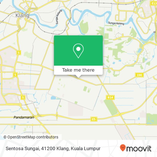 Sentosa Sungai, 41200 Klang map