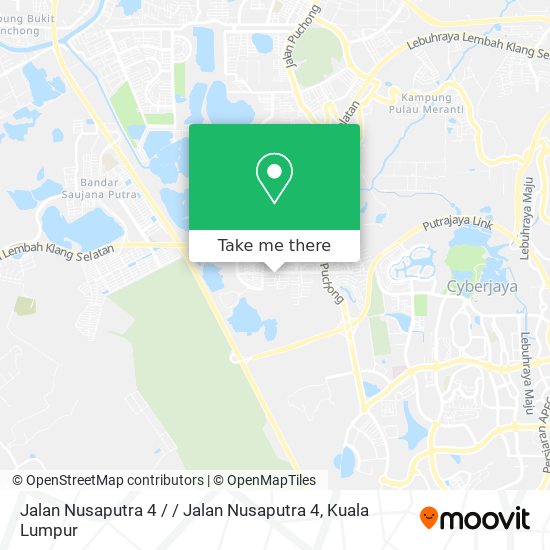 Jalan Nusaputra 4 / / Jalan Nusaputra 4 map