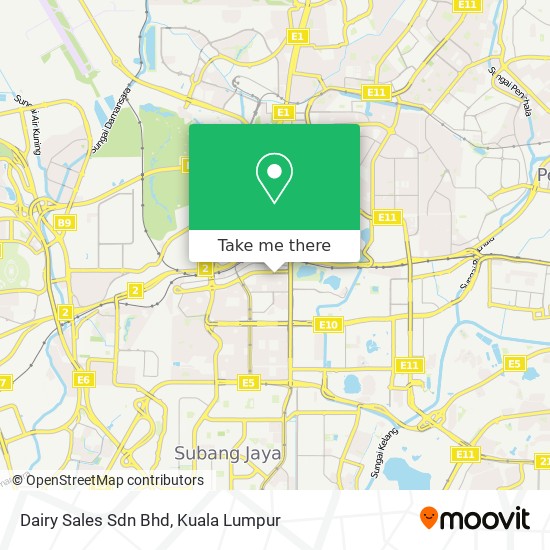 Dairy Sales Sdn Bhd map