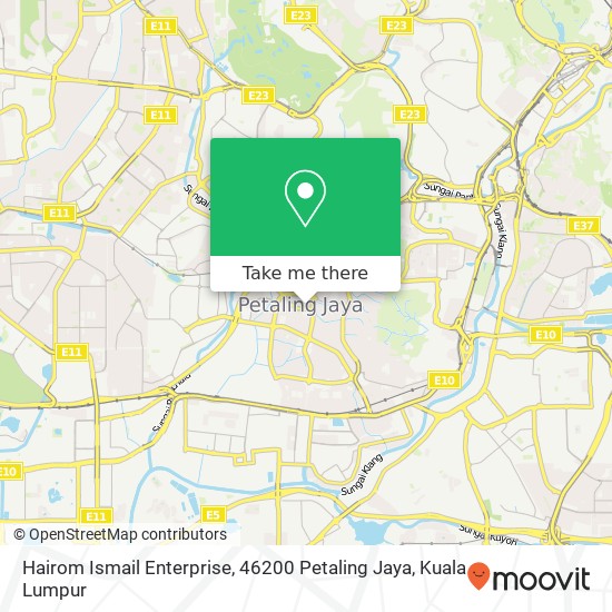 Hairom Ismail Enterprise, 46200 Petaling Jaya map