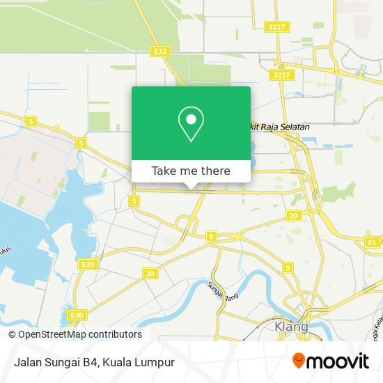 Jalan Sungai B4 map