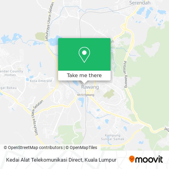 Kedai Alat Telekomunikasi Direct map