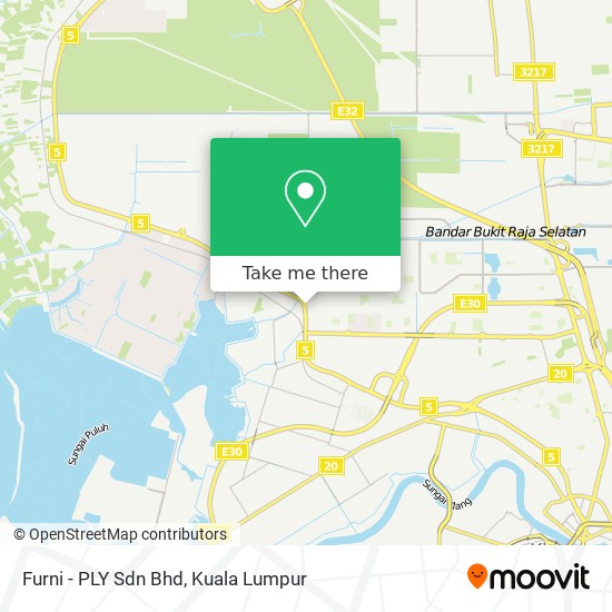 Furni - PLY Sdn Bhd map