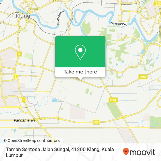 Taman Sentosa Jalan Sungai, 41200 Klang map