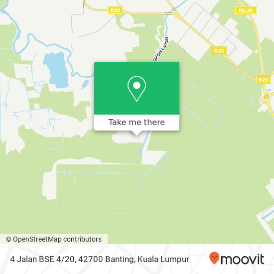 4 Jalan BSE 4 / 20, 42700 Banting map