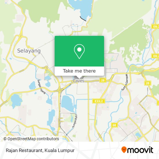 Rajan Restaurant map
