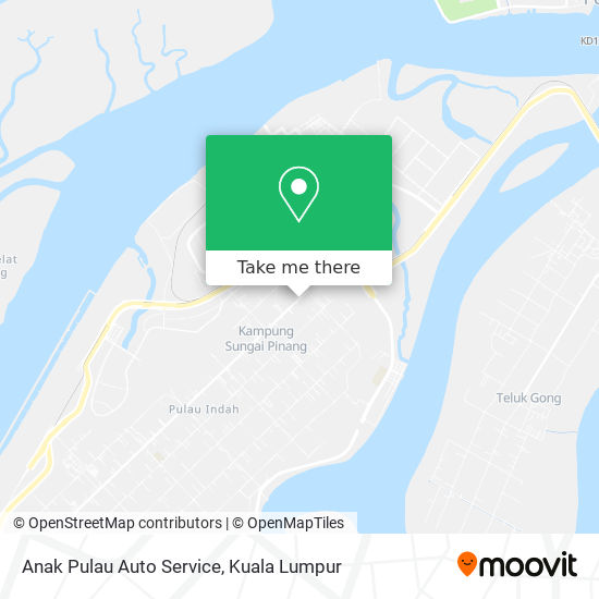 Peta Anak Pulau Auto Service