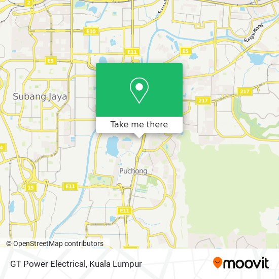 GT Power Electrical map
