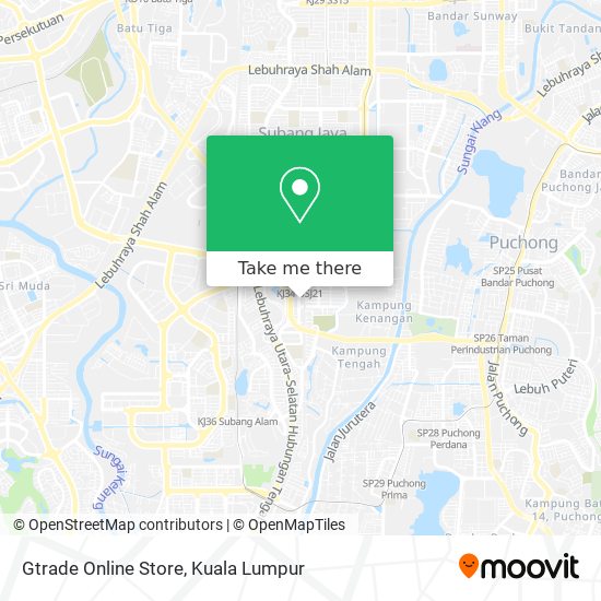 Gtrade Online Store map