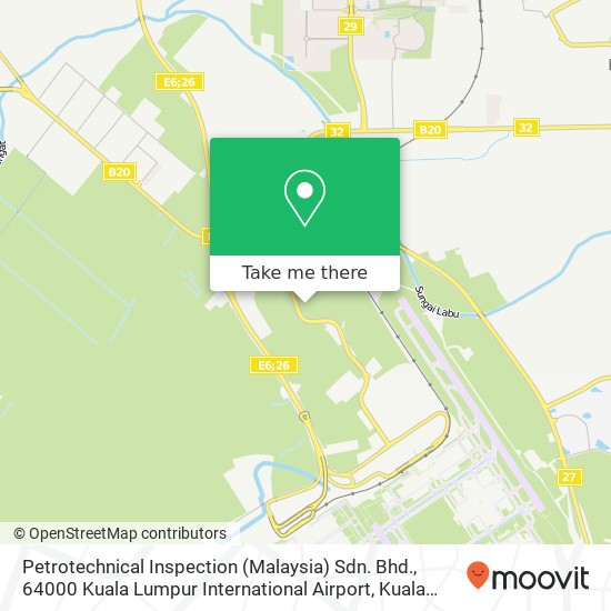 Petrotechnical Inspection (Malaysia) Sdn. Bhd., 64000 Kuala Lumpur International Airport map