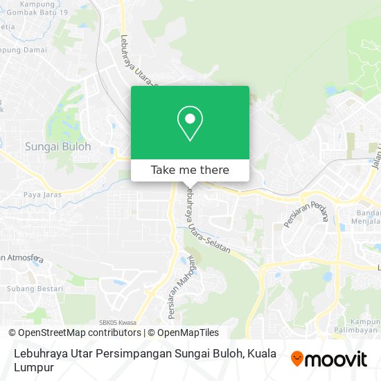 Lebuhraya Utar Persimpangan Sungai Buloh map