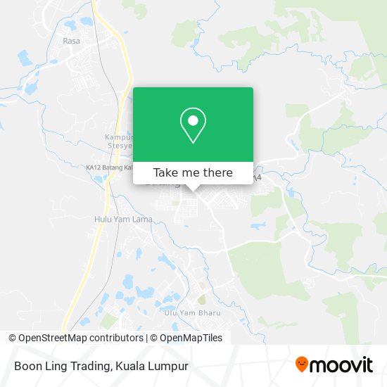 Boon Ling Trading map