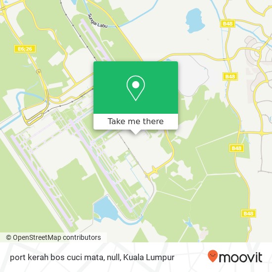 port kerah bos cuci mata, null map