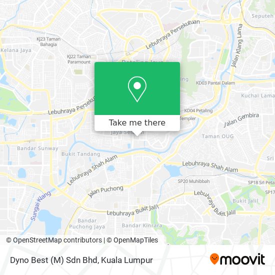 Dyno Best (M) Sdn Bhd map