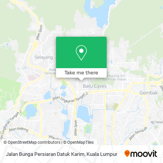 Peta Jalan Bunga Persiaran Datuk Karim