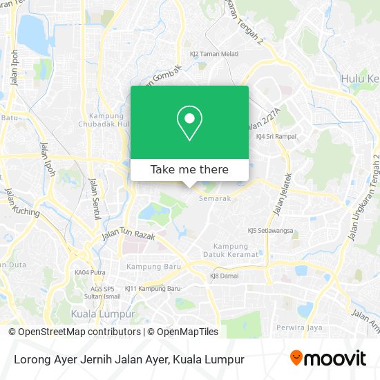 Lorong Ayer Jernih Jalan Ayer map