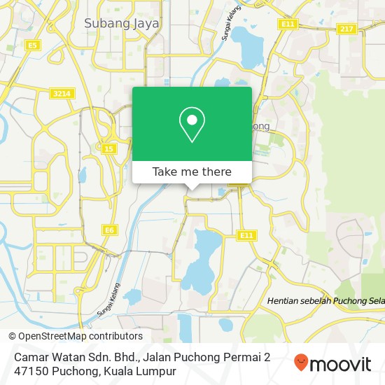 Peta Camar Watan Sdn. Bhd., Jalan Puchong Permai 2 47150 Puchong