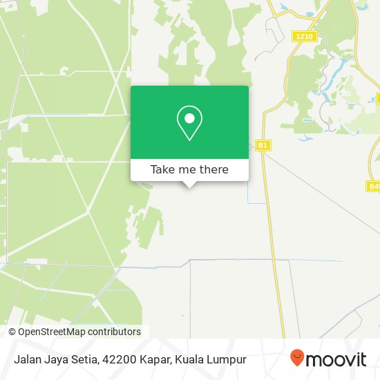 Jalan Jaya Setia, 42200 Kapar map