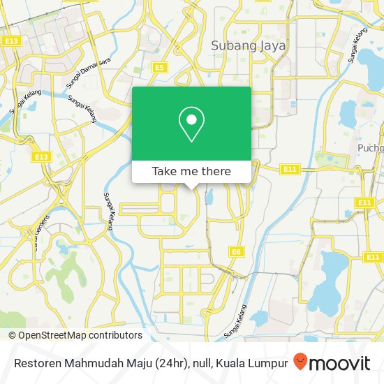 Restoren Mahmudah Maju (24hr), null map