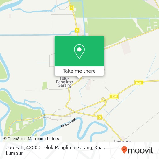 Joo Fatt, 42500 Telok Panglima Garang map