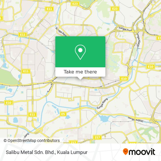 Salibu Metal Sdn. Bhd. map