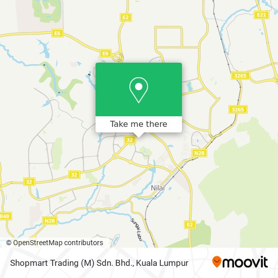 Shopmart Trading (M) Sdn. Bhd. map