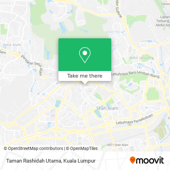 Peta Taman Rashidah Utama