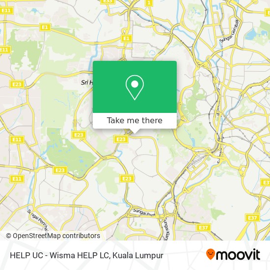 HELP UC - Wisma HELP LC map