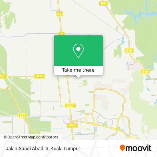 Jalan Abadi Abadi 3 map