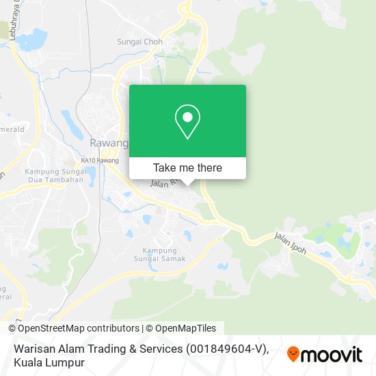 Warisan Alam Trading & Services (001849604-V) map