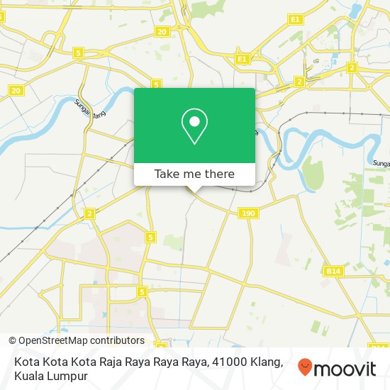 Kota Kota Kota Raja Raya Raya Raya, 41000 Klang map