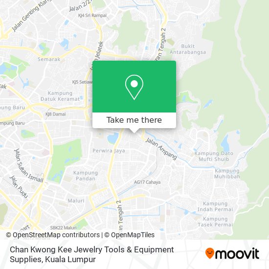 Chan Kwong Kee Jewelry Tools & Equipment Supplies map
