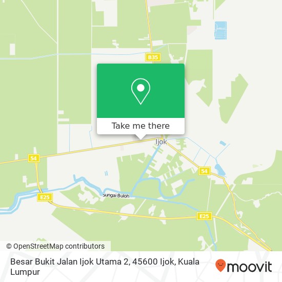 Besar Bukit Jalan Ijok Utama 2, 45600 Ijok map