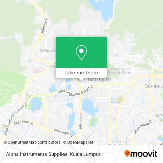 Alpha Instruments Supplies map