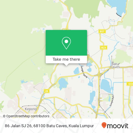 86 Jalan SJ 26, 68100 Batu Caves map