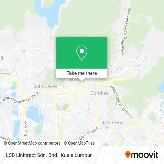 LSB Linktract Sdn. Bhd. map