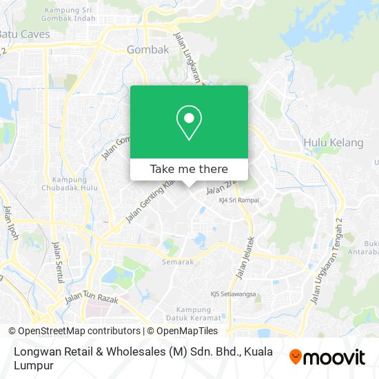 Longwan Retail & Wholesales (M) Sdn. Bhd. map