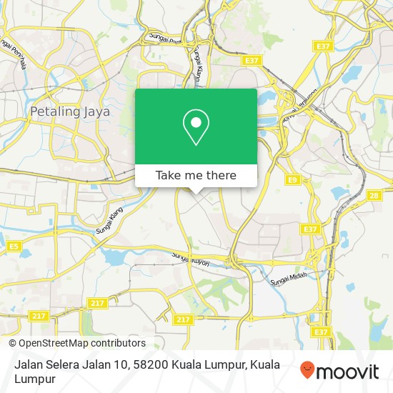 Jalan Selera Jalan 10, 58200 Kuala Lumpur map