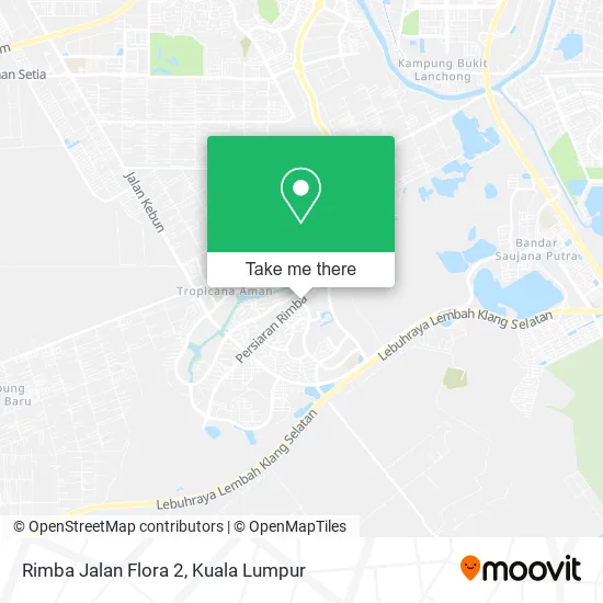 Rimba Jalan Flora 2, 42610 Jenjarom map
