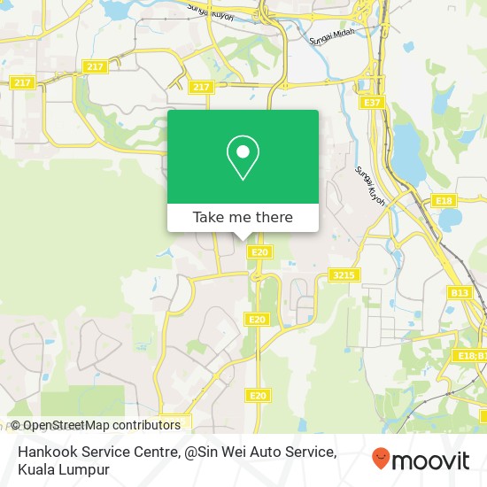 Hankook Service Centre, @Sin Wei Auto Service map