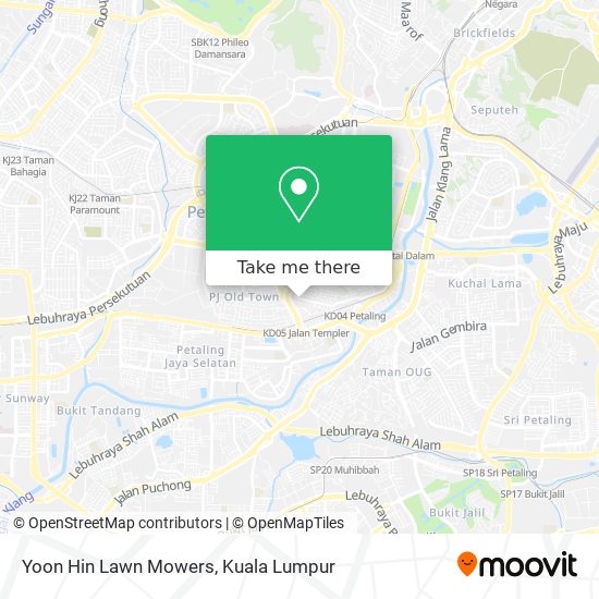 Yoon Hin Lawn Mowers map