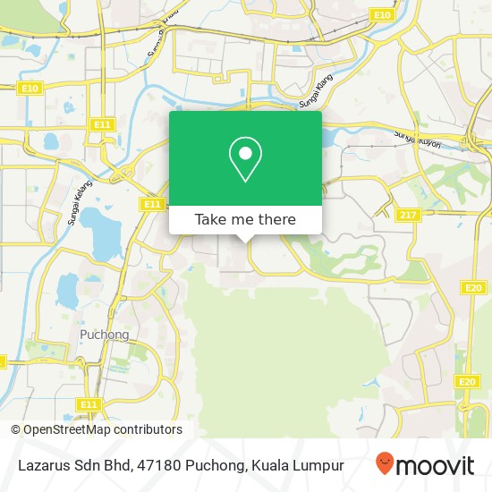 Lazarus Sdn Bhd, 47180 Puchong map
