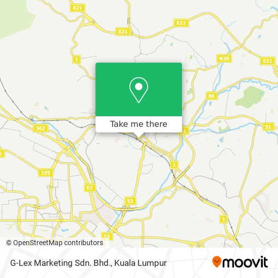 G-Lex Marketing Sdn. Bhd. map