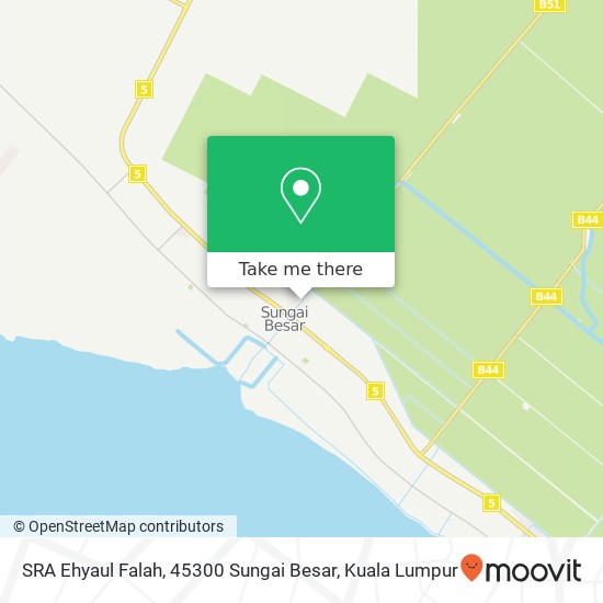 SRA Ehyaul Falah, 45300 Sungai Besar map